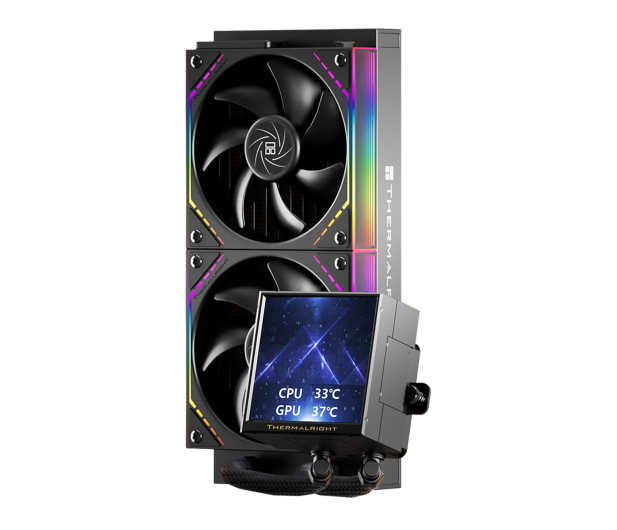 Thermalright Peerless Vision 240 Argb Black 2x120mm - 1483696 - zdjęcie